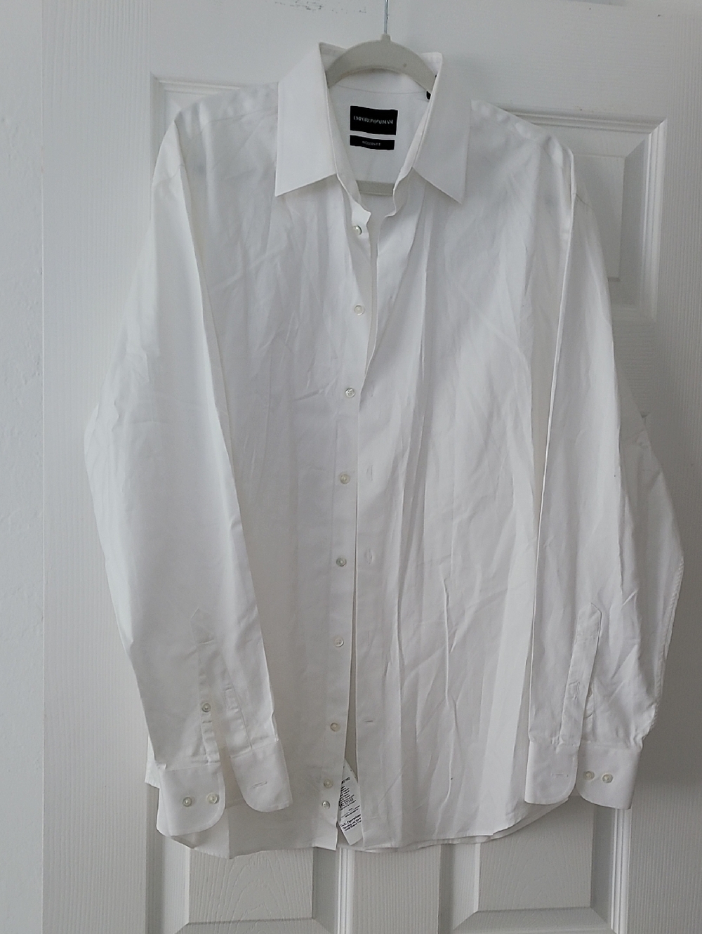 Emporio Armani Men's White Dress Shirt